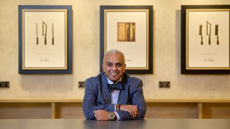 Warm professional portrait