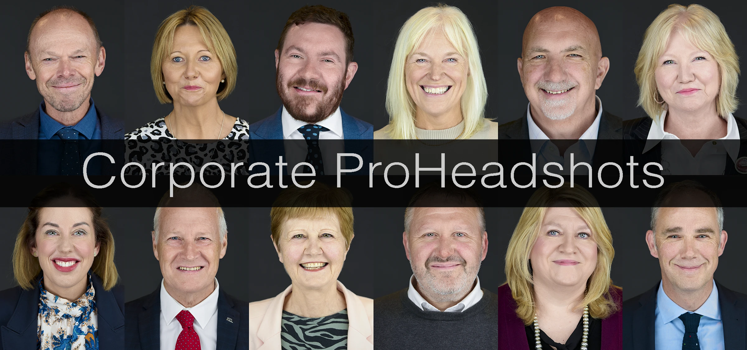 Corporate Headshots, Consistent, professional images of your team delivered with convenience and efficiency.