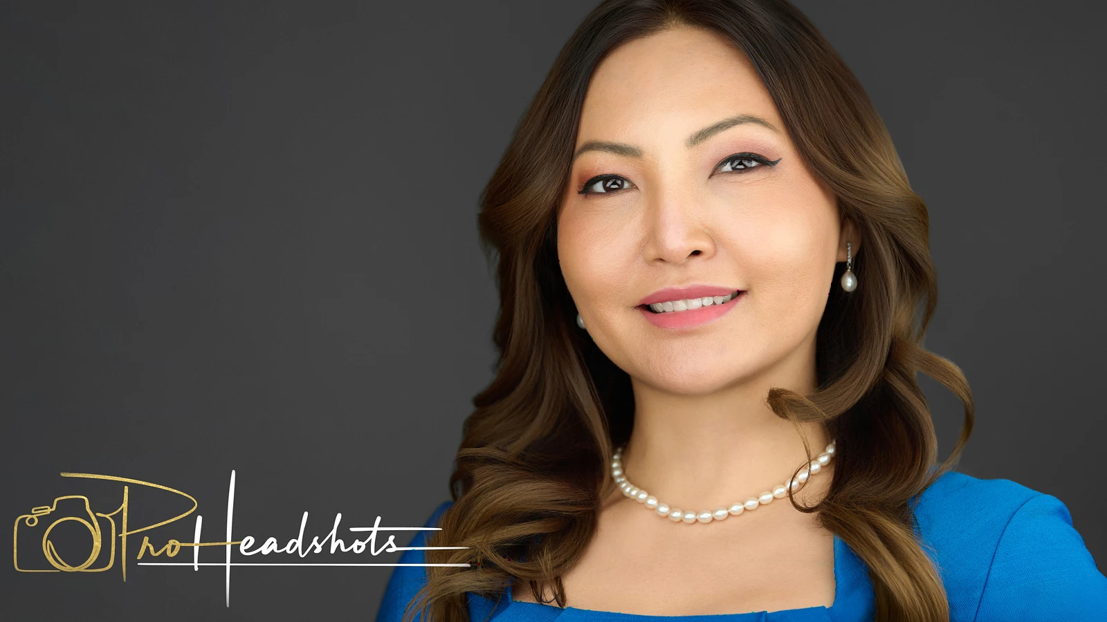 Three professional headshots against dark backgrounds showcasing business professionals with natural, confident expressions.