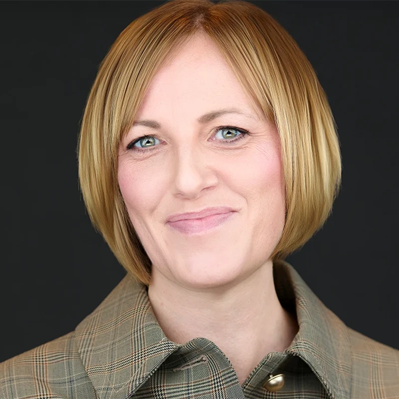 Confident professional headshot representing strong first impressions