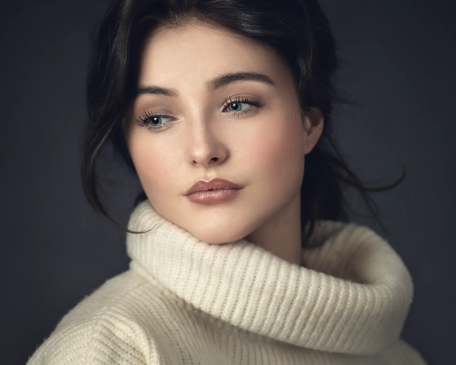 Headshot of an actor capturing the unique persona of the young lady, ideal for casting and promotional purposes