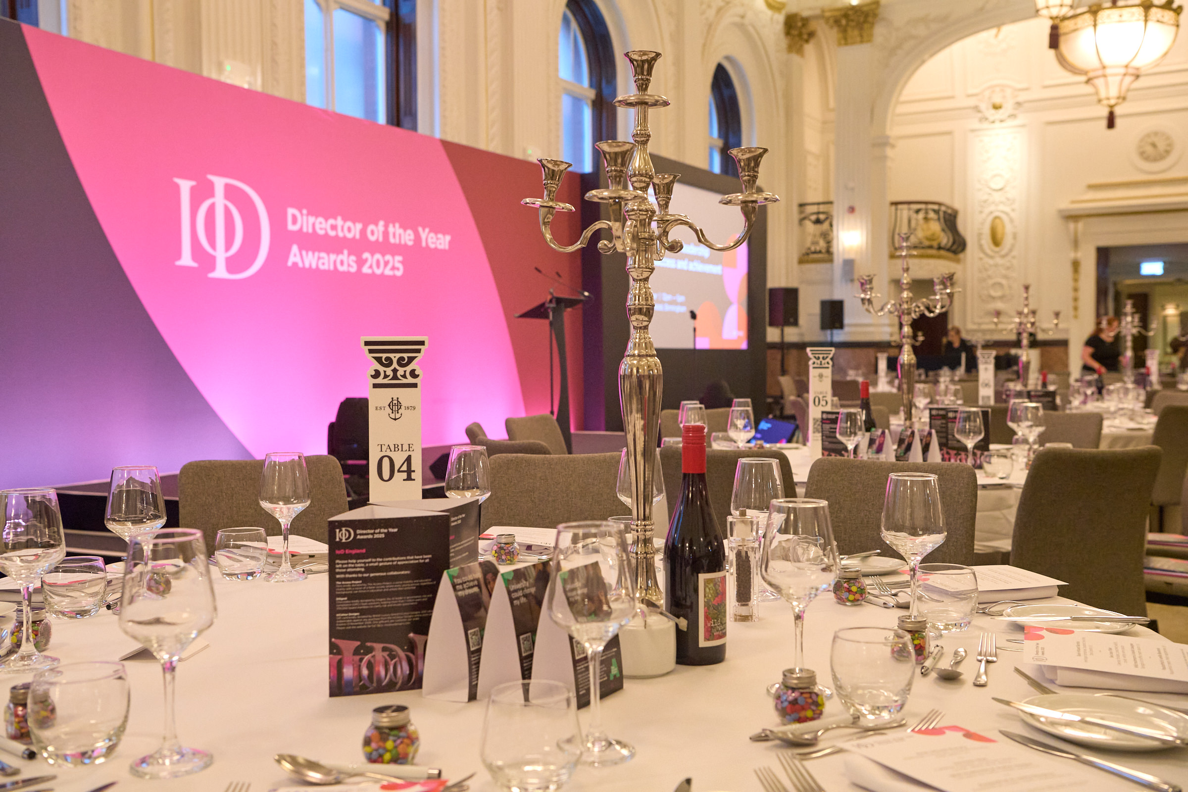 Event photograph from the IoD Director of the Year Awards 2025