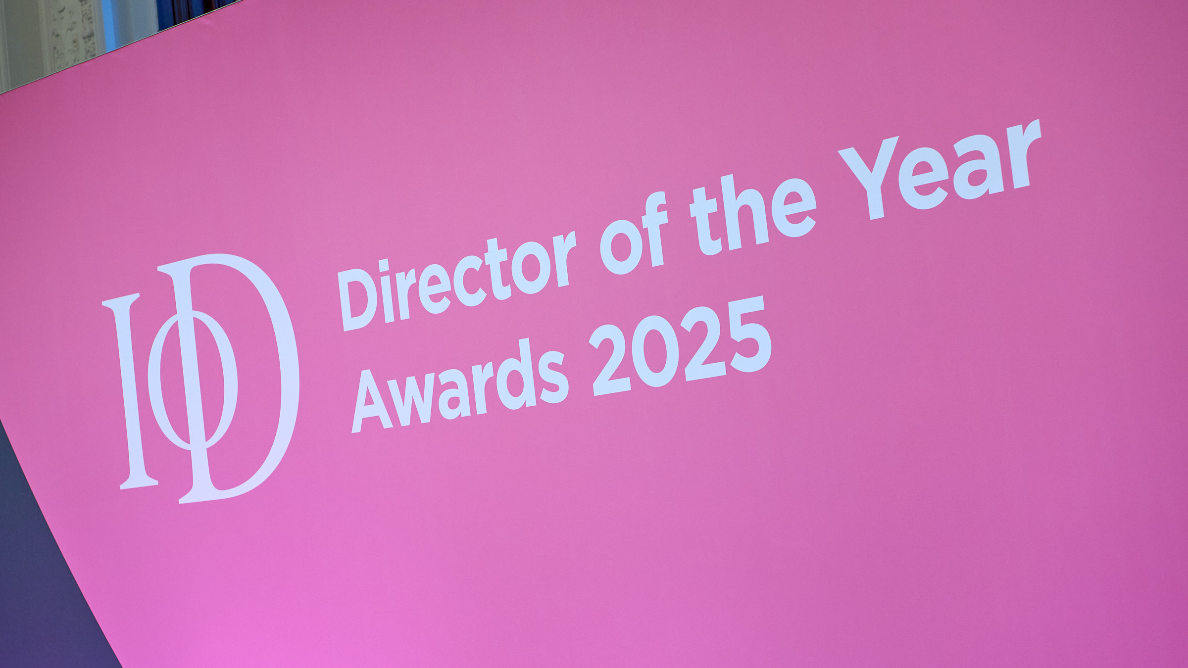 Event photograph from the IoD Director of the Year Awards 2025