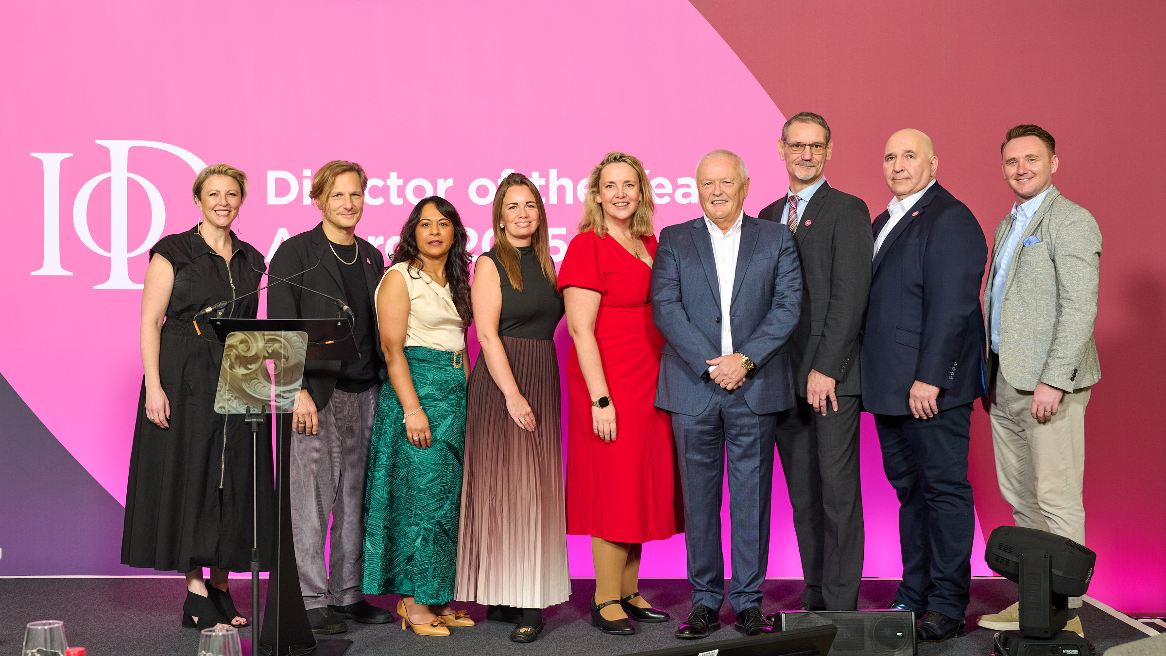 Event photograph from the IoD Director of the Year Awards 2025