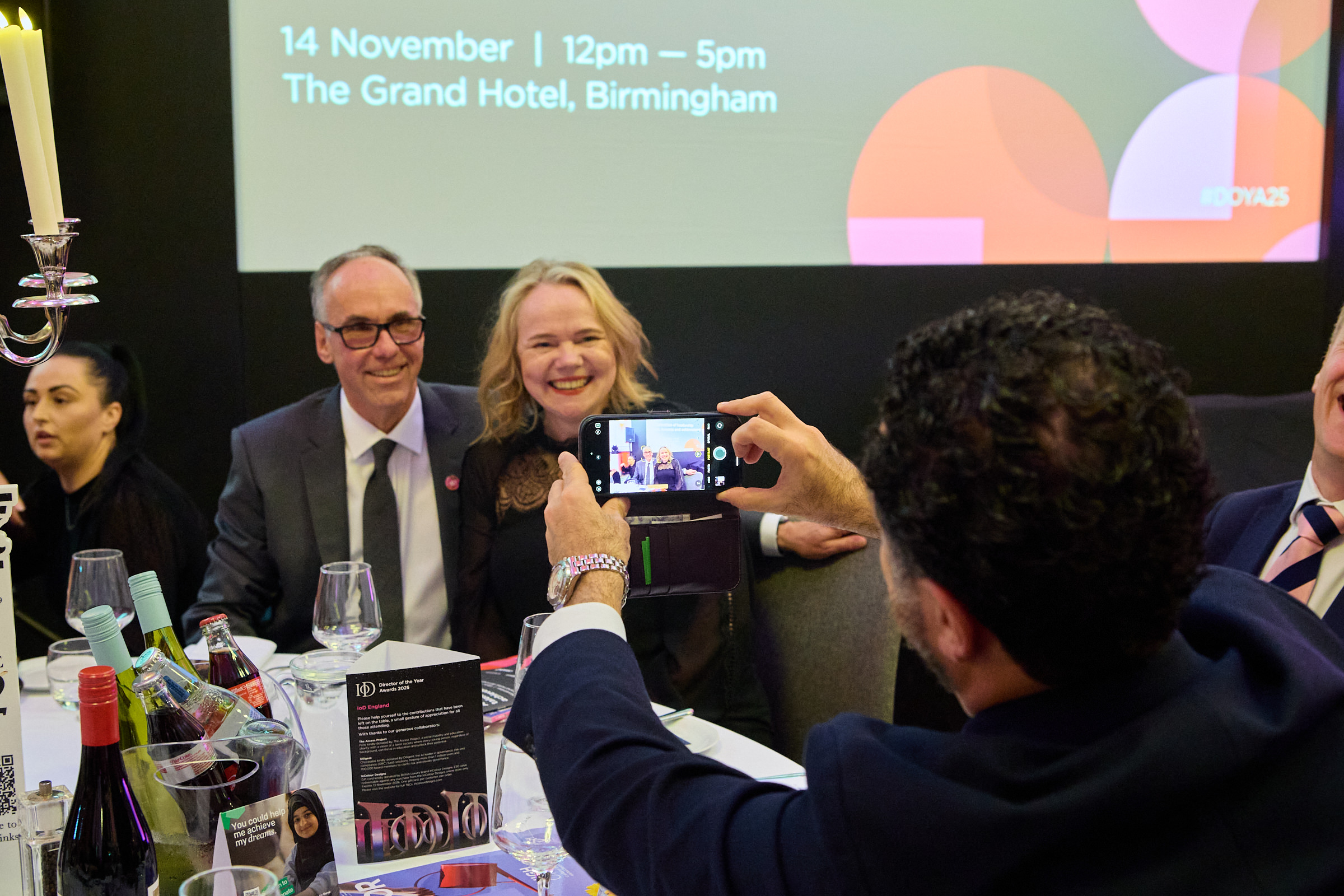 Event photograph from the IoD Director of the Year Awards 2025