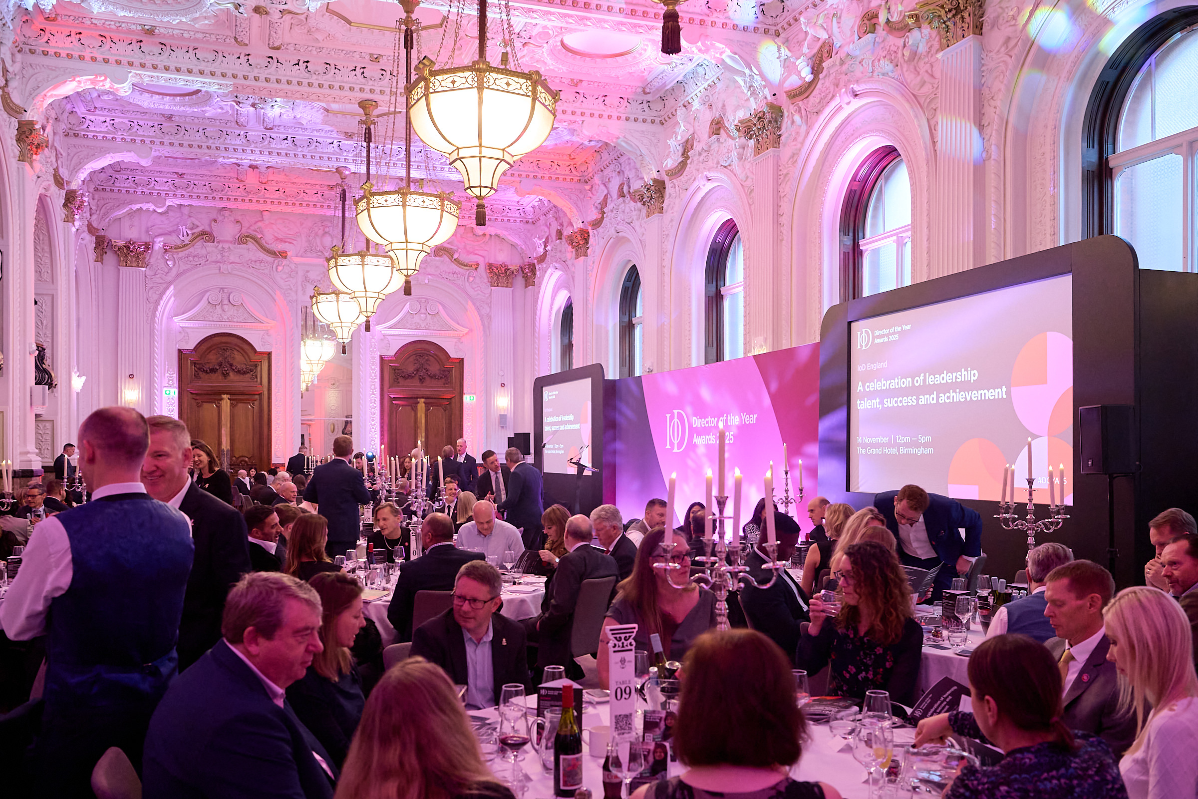 Event photograph from the IoD Director of the Year Awards 2025