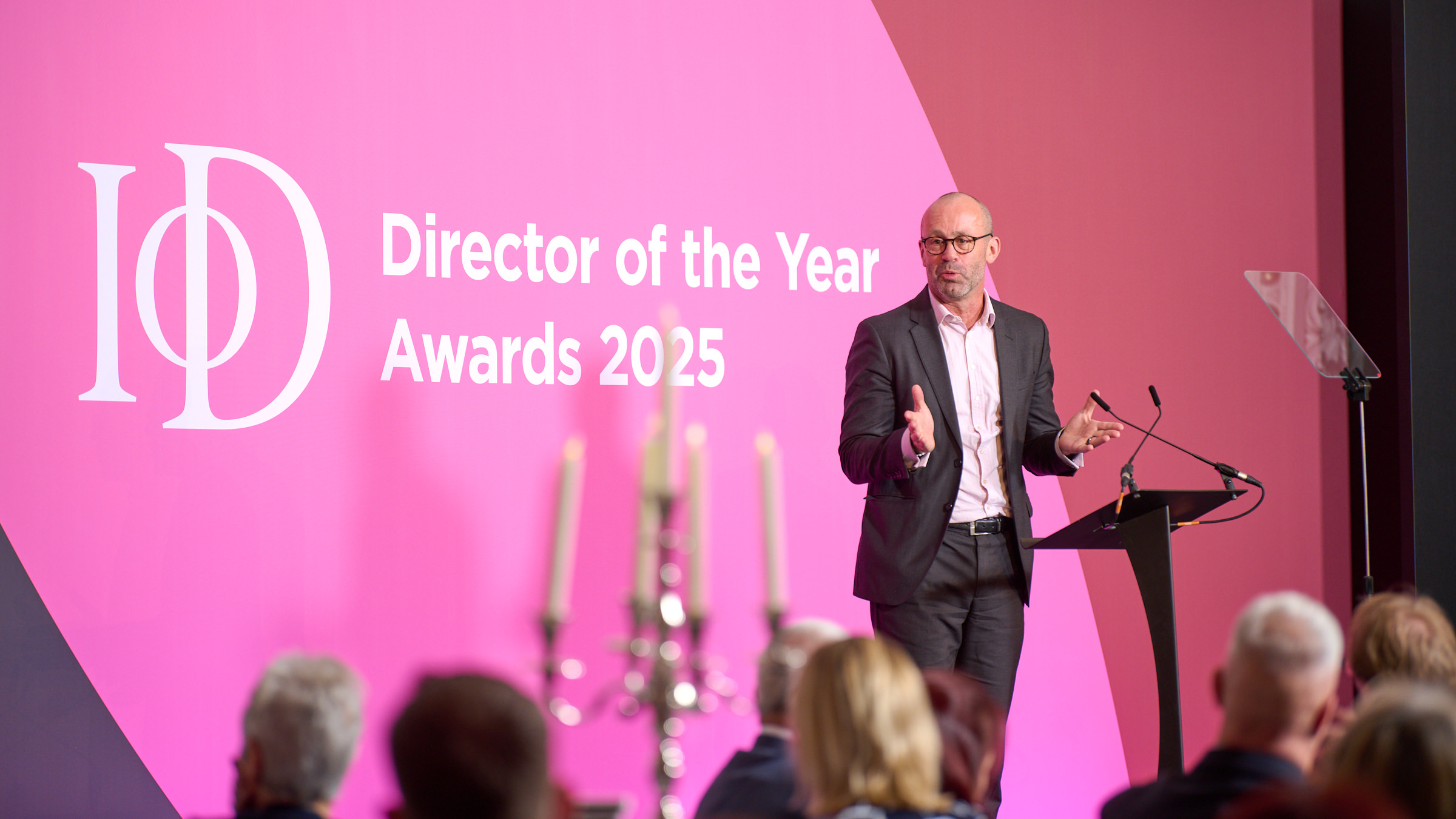 Event photograph from the IoD Director of the Year Awards 2025
