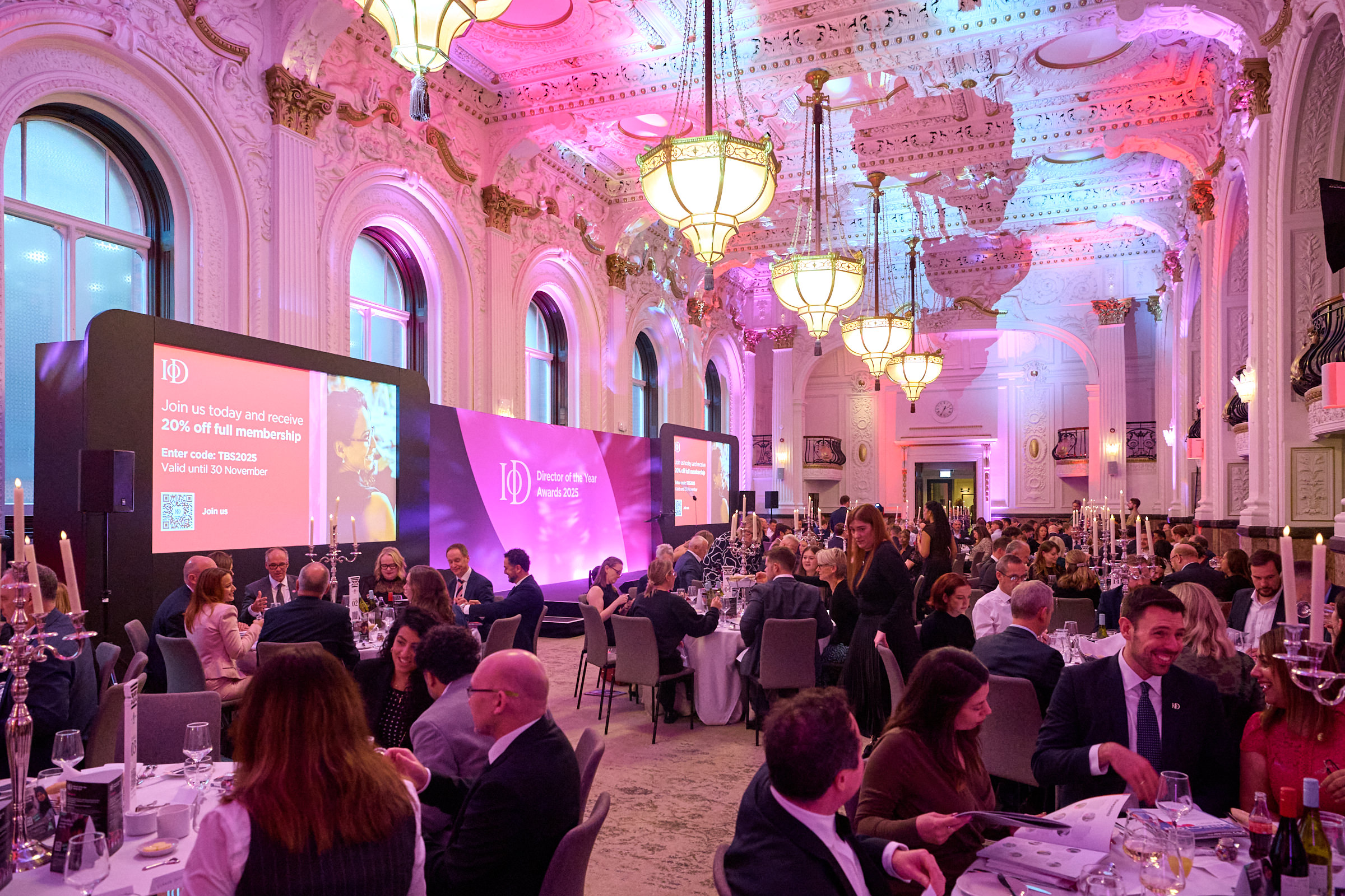 Event photograph from the IoD Director of the Year Awards 2025