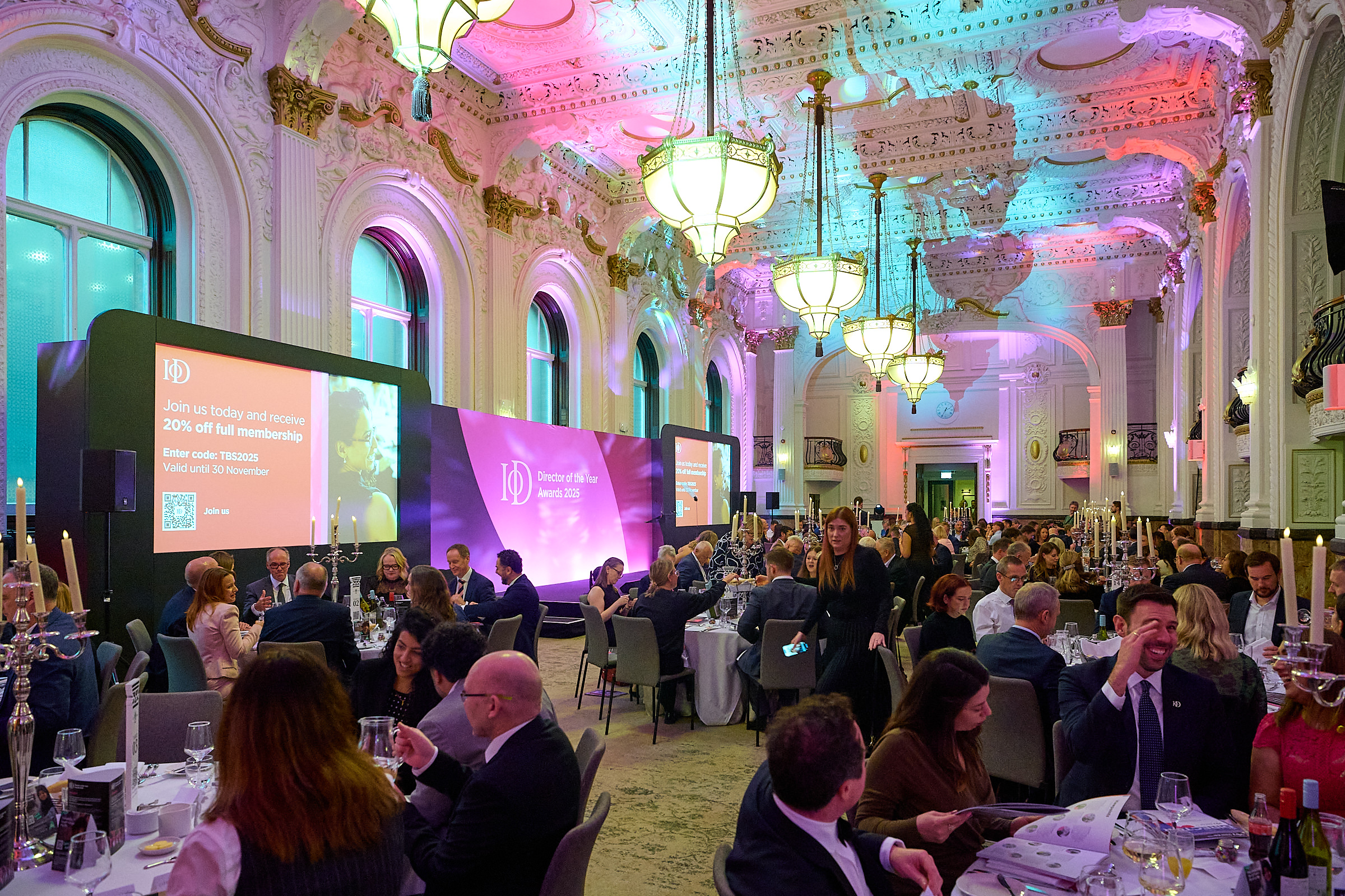 Event photograph from the IoD Director of the Year Awards 2025