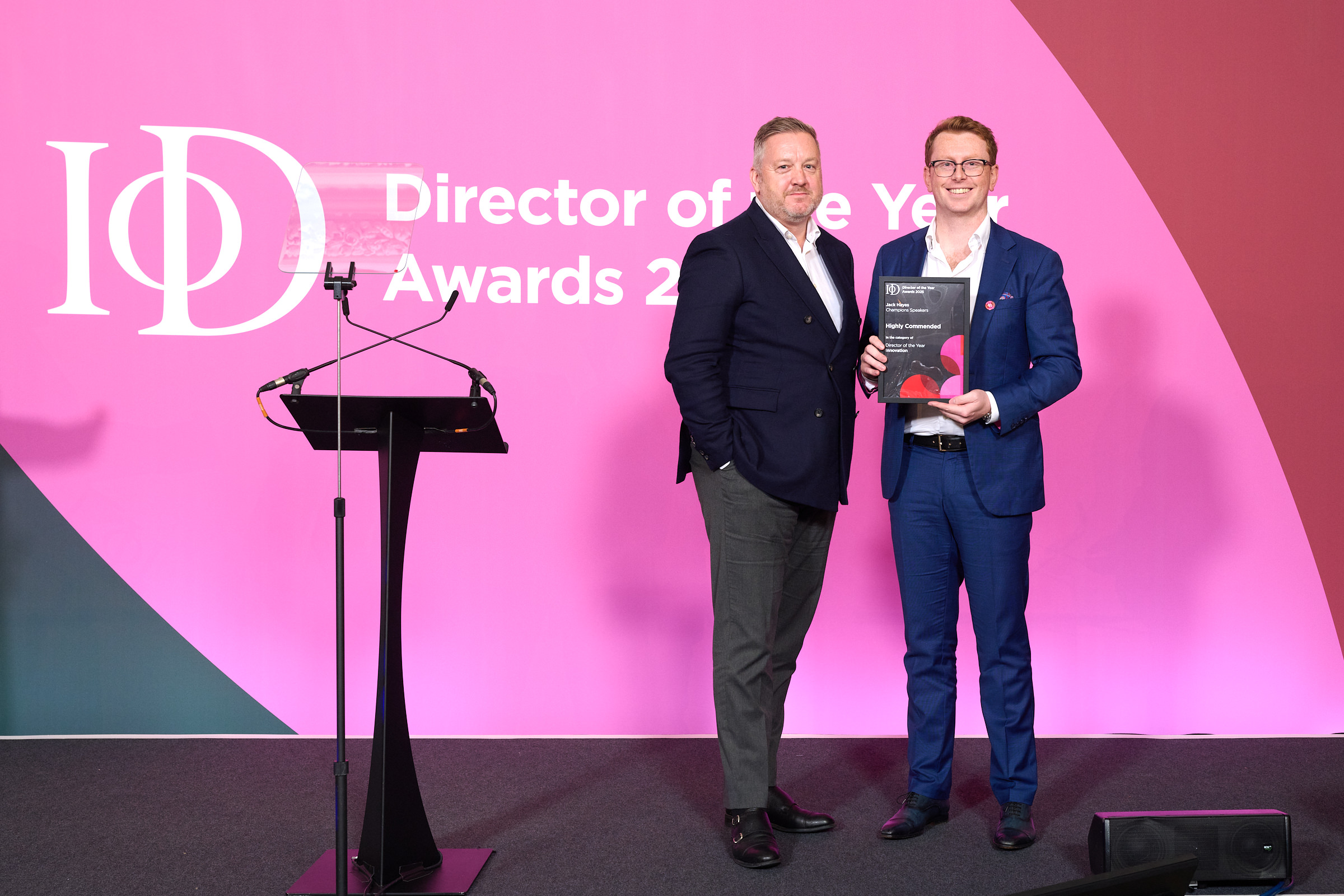 Event photograph from the IoD Director of the Year Awards 2025