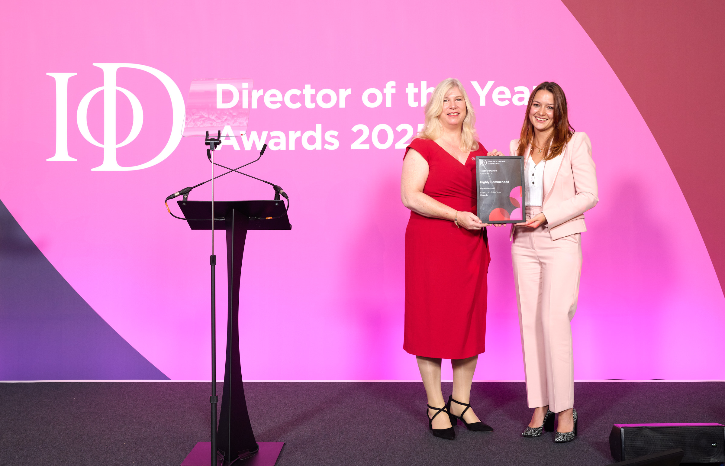 Event photograph from the IoD Director of the Year Awards 2025