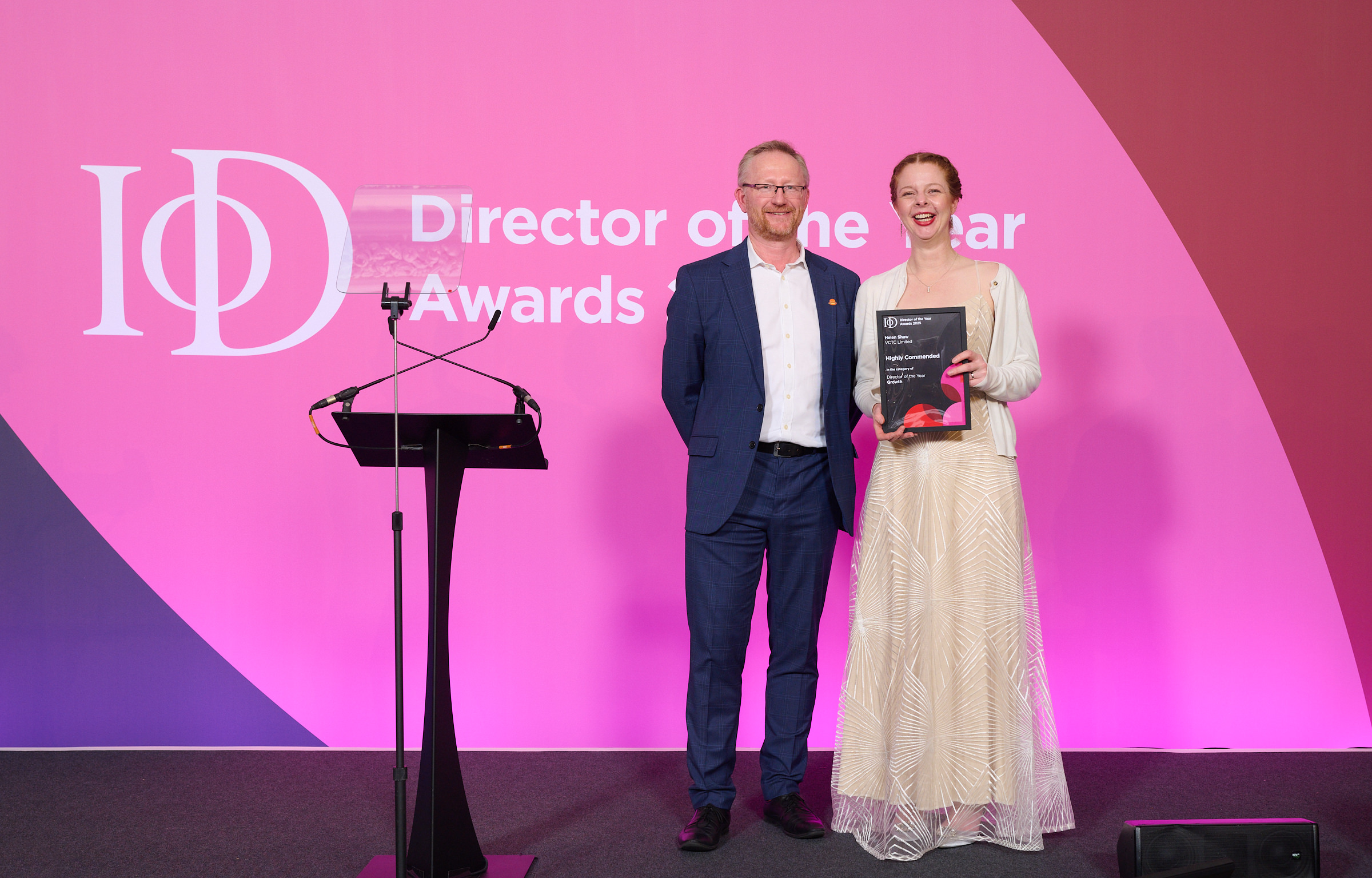 Event photograph from the IoD Director of the Year Awards 2025