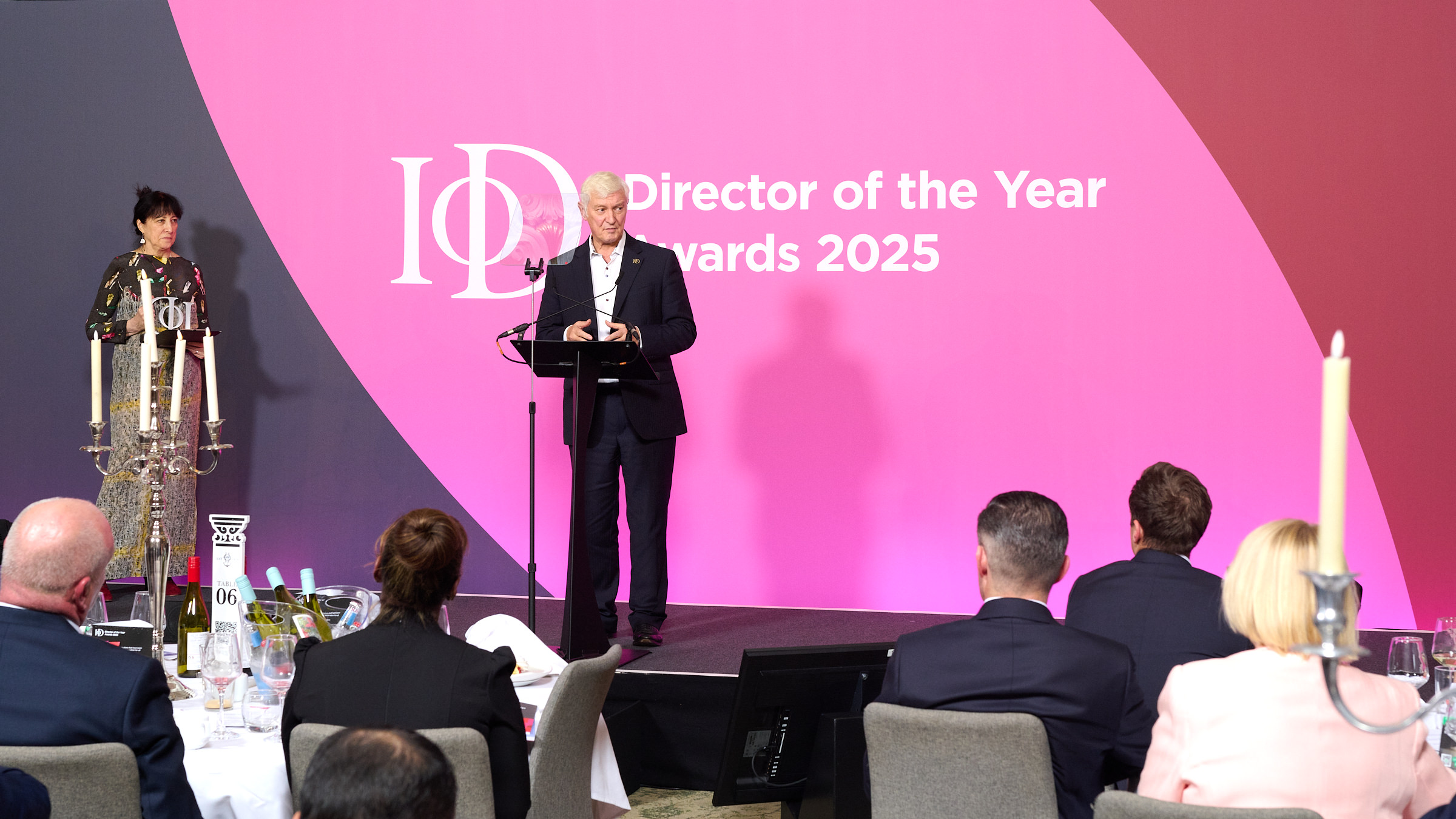 Event photograph from the IoD Director of the Year Awards 2025