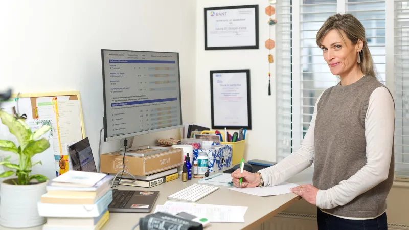 Professional photographed in their own element — confident, relaxed, and genuinely themselves