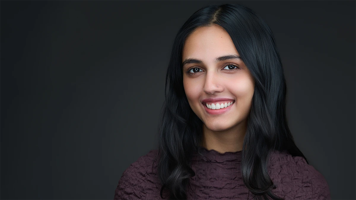 Naturally retouched professional portrait prepared for digital delivery