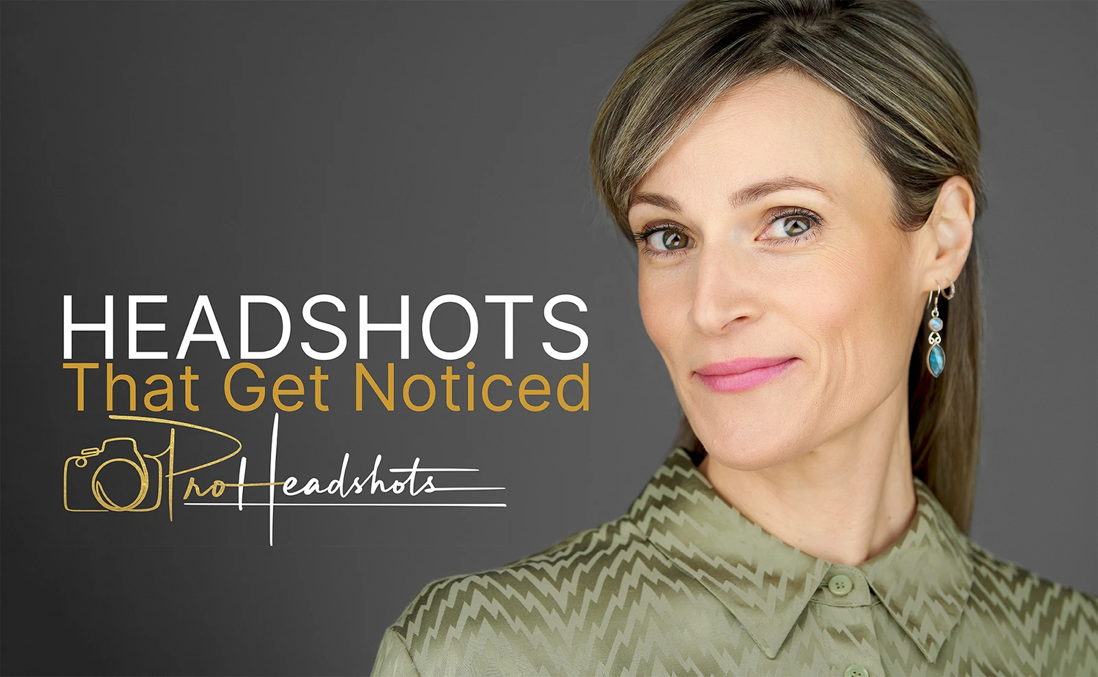 Corporate professional in a smart, camera-ready outfit for a team headshot session