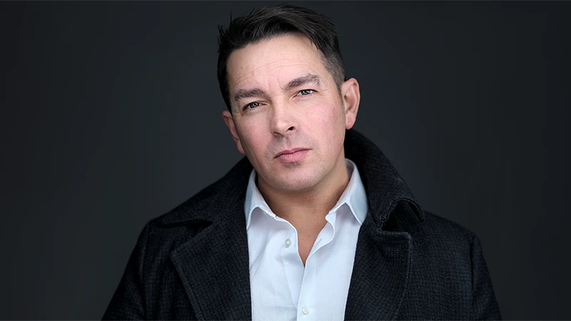 Davey Jones actor headshot, agency-ready with natural expression