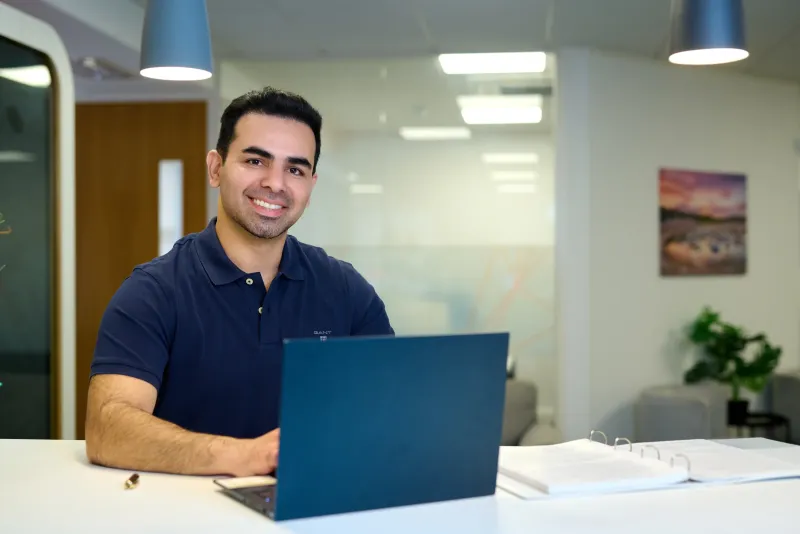 Ben Rahmani personal branding photography at YourSpace Bournemouth